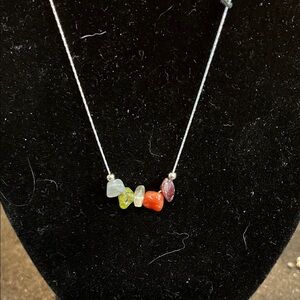 Multicolor Gemstone Necklace